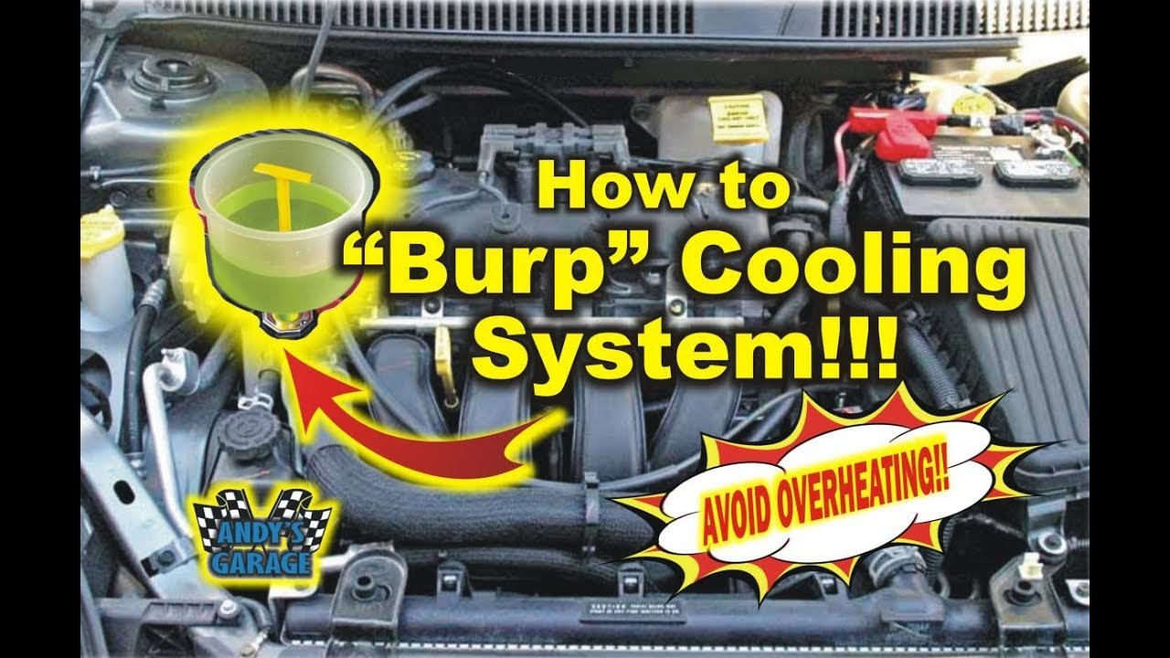 How To Burp Radiator Without Funnel How To "Burp" Cooling System (Andy’s Garage: Episode - 17) - YouTube