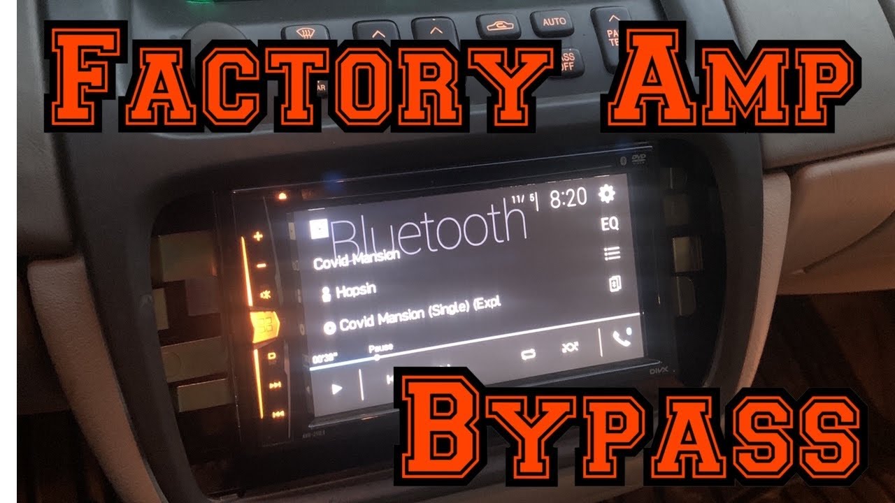 How To Bypass A Factory Amplifier How To Bypass Your Factory Amp W/ Aftermarket Radio Install - YouTube
