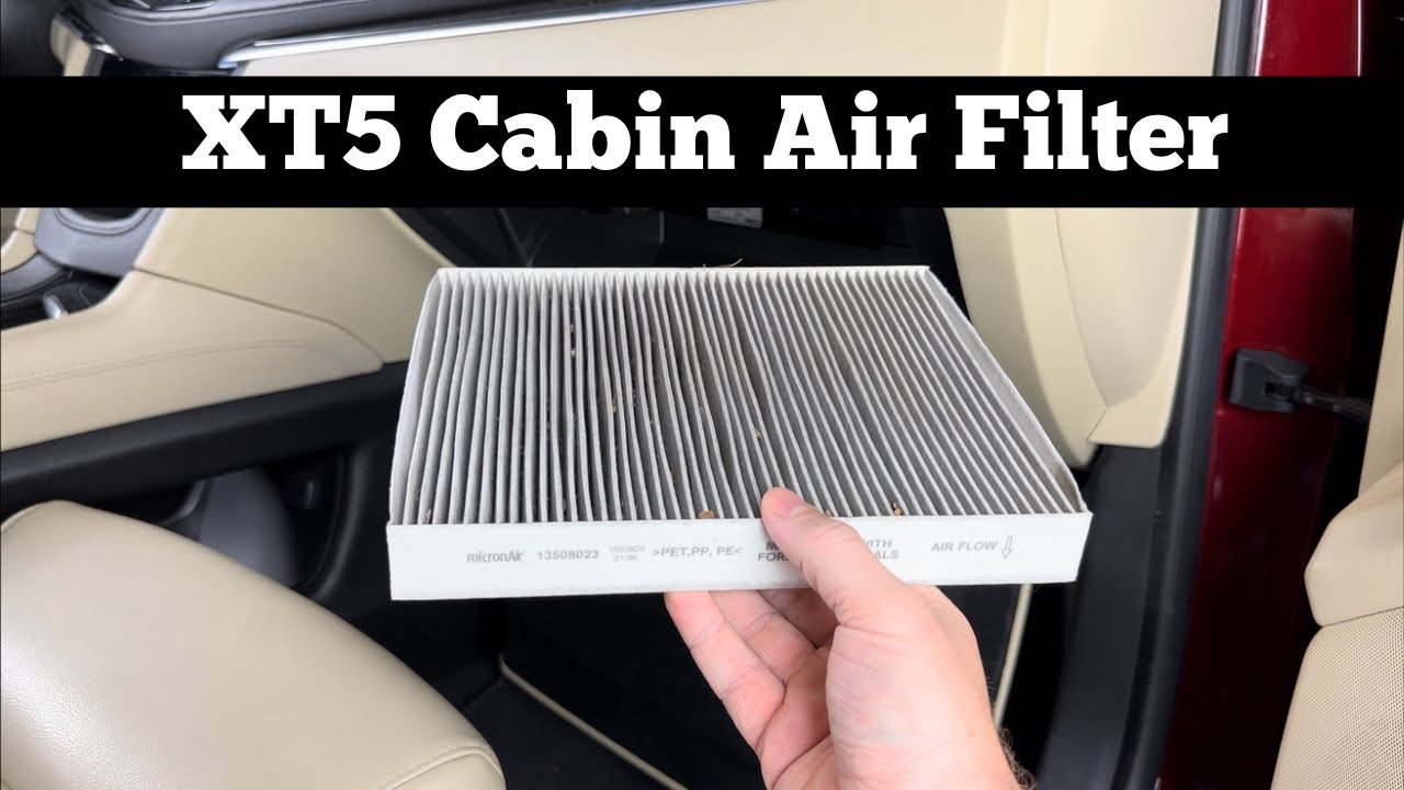 How To Replace Ac Filter In Car How To Change 2017 - 2021 Cadillac XT5 Cabin Air Filter - Replace AC