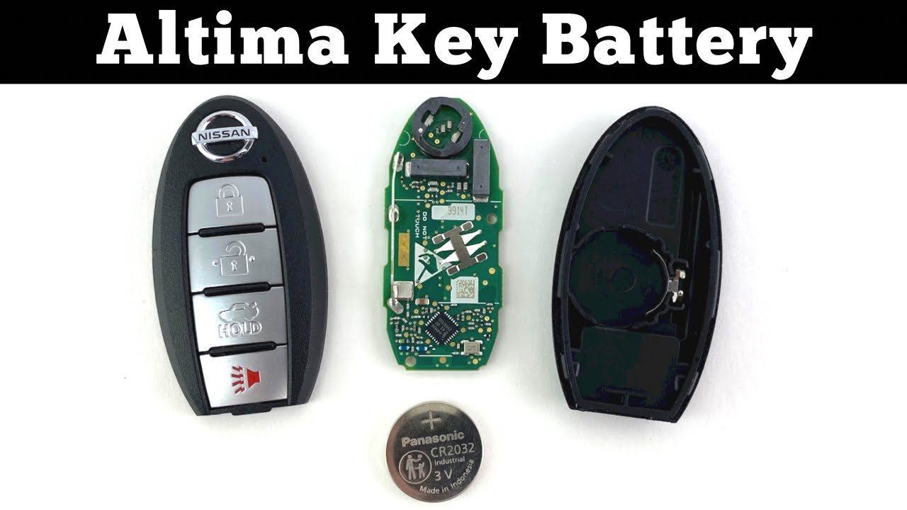 How To Replace Battery In Nissan Altima Key How To Change 2019 - 2023 Nissan Altima Remote Key Fob Battery - Remove
