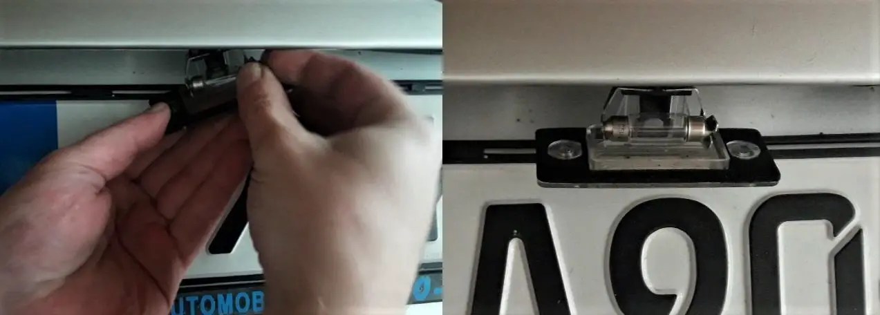 How To Change A License Plate Bulb HOW TO CHANGE A LICENSE PLATE LIGHT BULB?