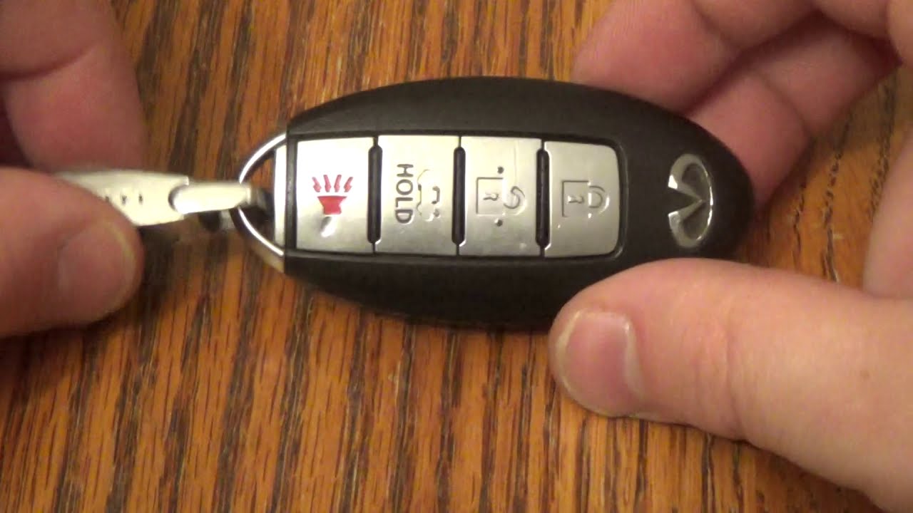 How To Change Battery On Infiniti Key How To Change An Infiniti Key Fob Battery- Tutorial DIY - YouTube