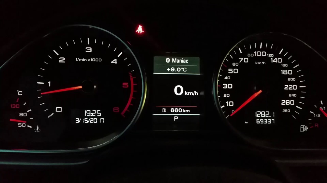 How To Change Odometer From Km To Miles How to change Audi odometer from kilometers to miles - YouTube