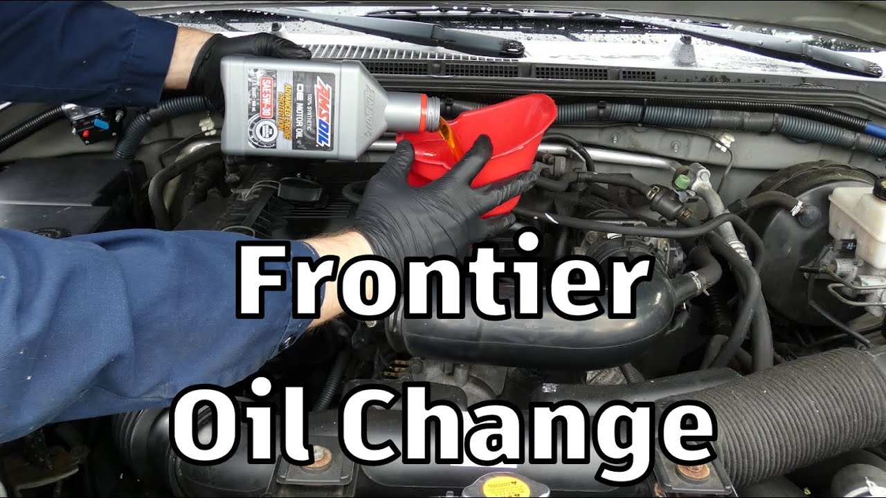 2008 Nissan Frontier 4.0 Oil Capacity