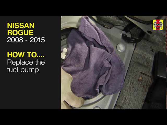 Nissan Rogue Fuel Filter Location