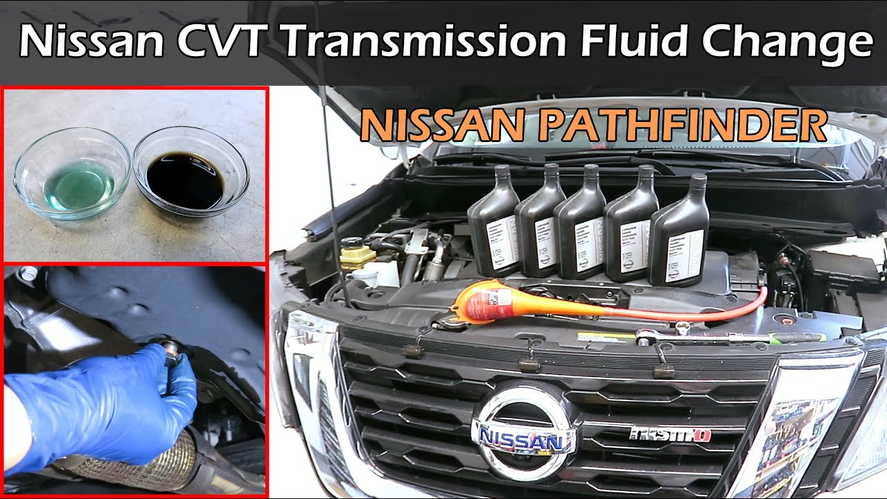 How To Check Cvt Transmission Fluid How To Change Nissan CVT Transmission Fluid | Nissan Pathfinder 2013