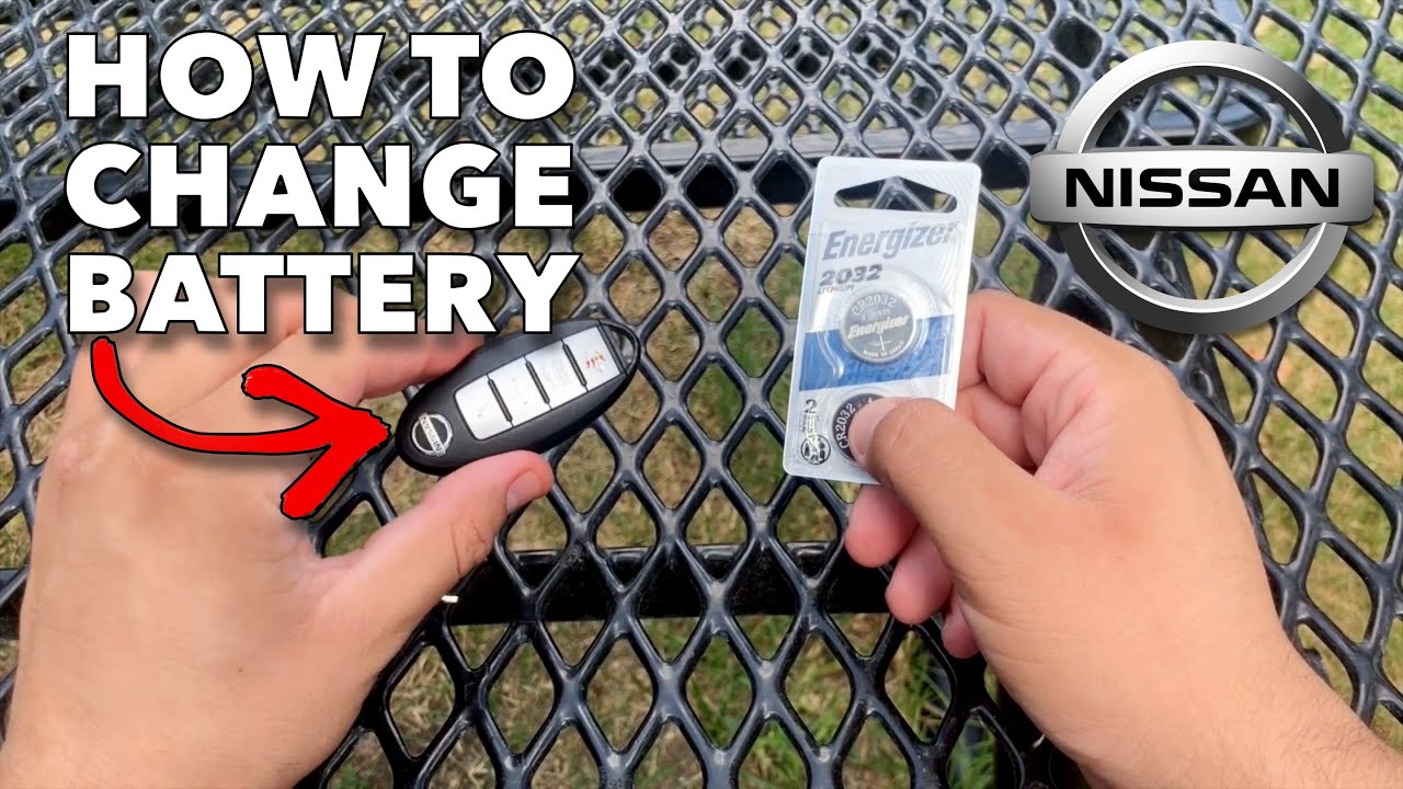 How To Change The Battery In Nissan Key How To Change The Battery On A Nissan Key Fob