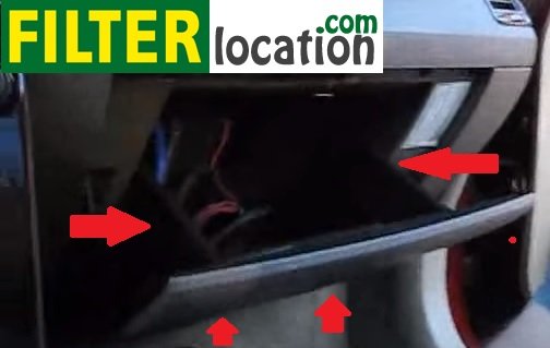 Nissan Maxima Cabin Filter Location