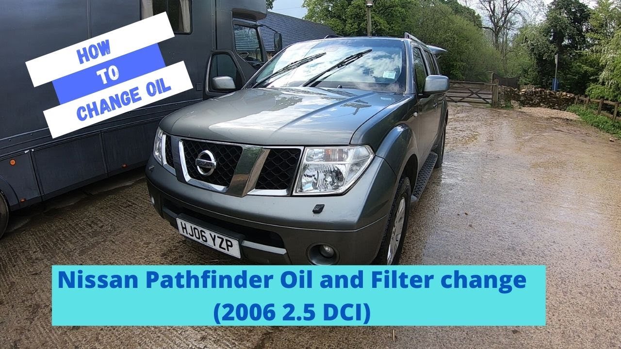 2006 Nissan Pathfinder Oil Filter