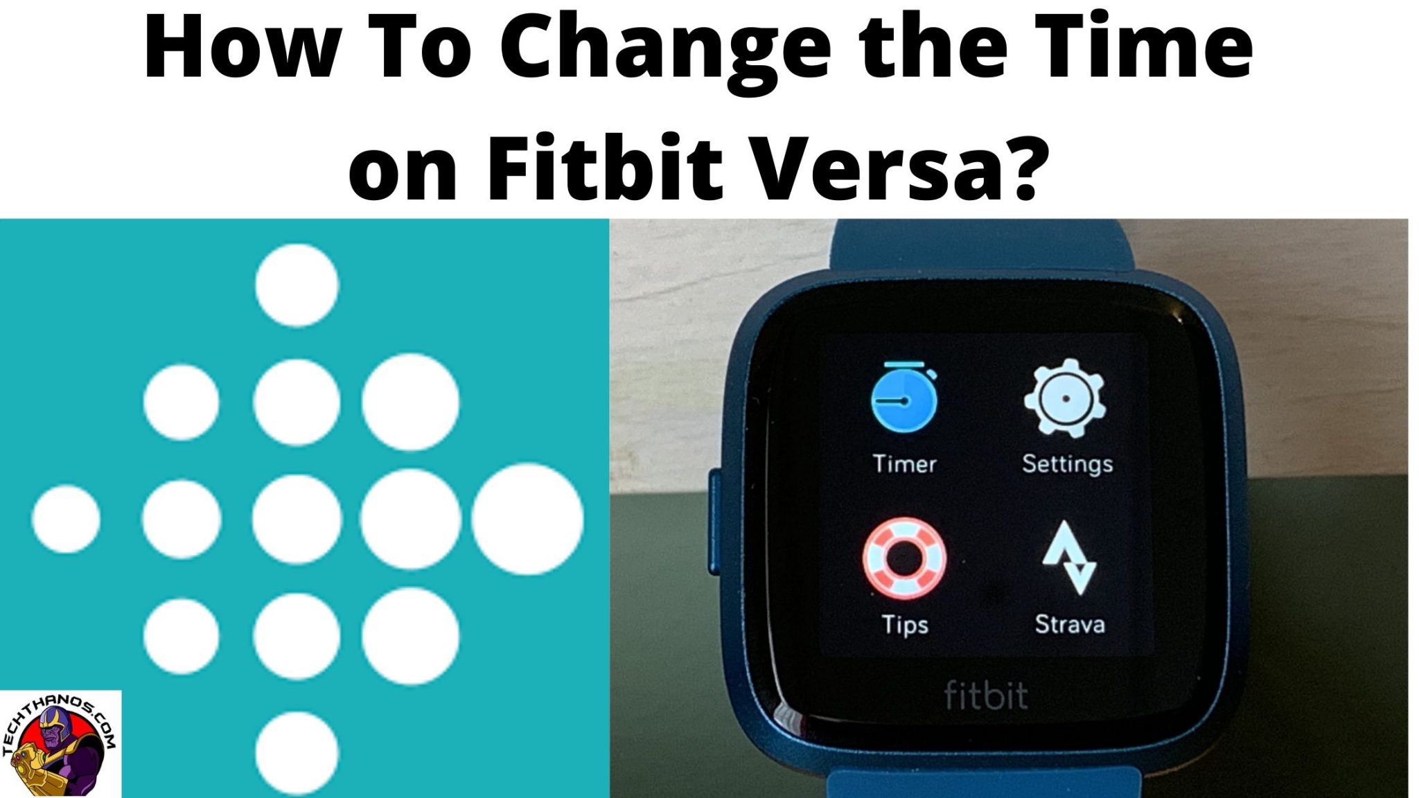 How To Change Time On Versa 2