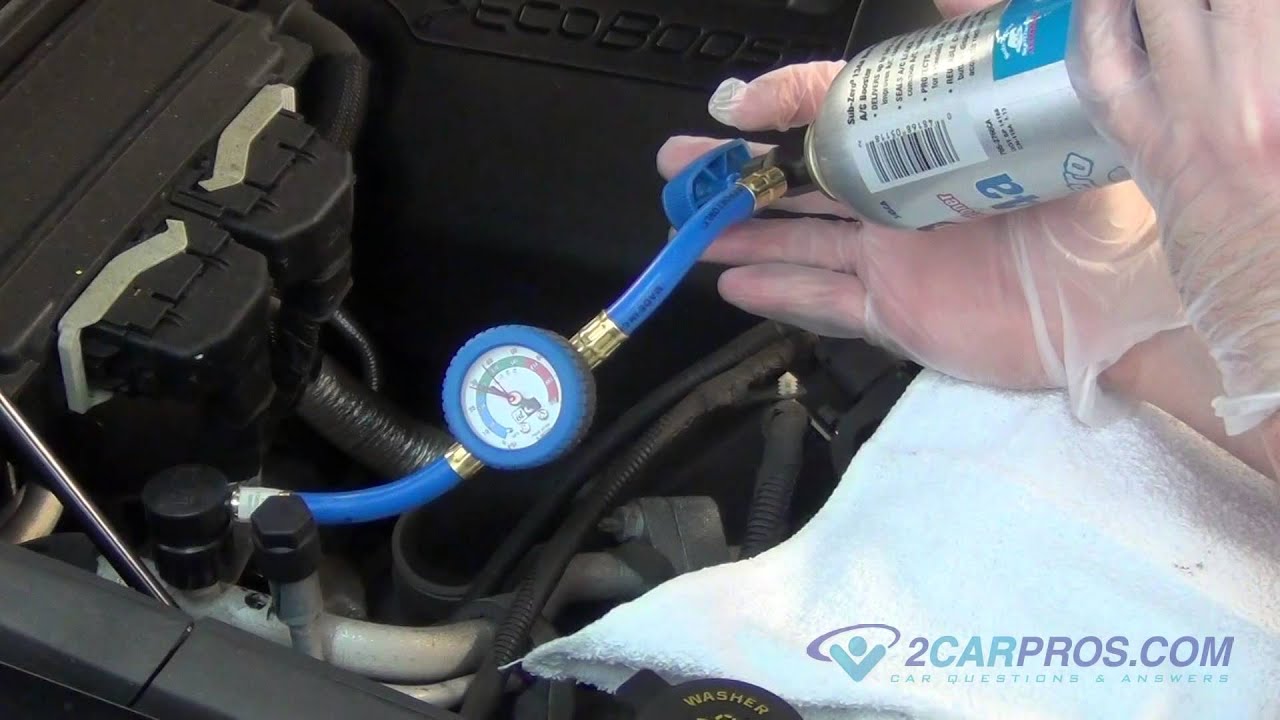 How To Add 134a To A Car How To Charge An Air Conditioner 134a Car