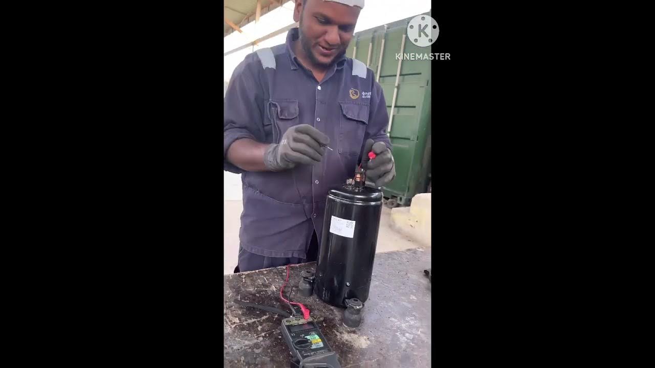 How To Check Ac Compressor Relay How to check AC compressor terminal /Air Conditioner Maintenance Part