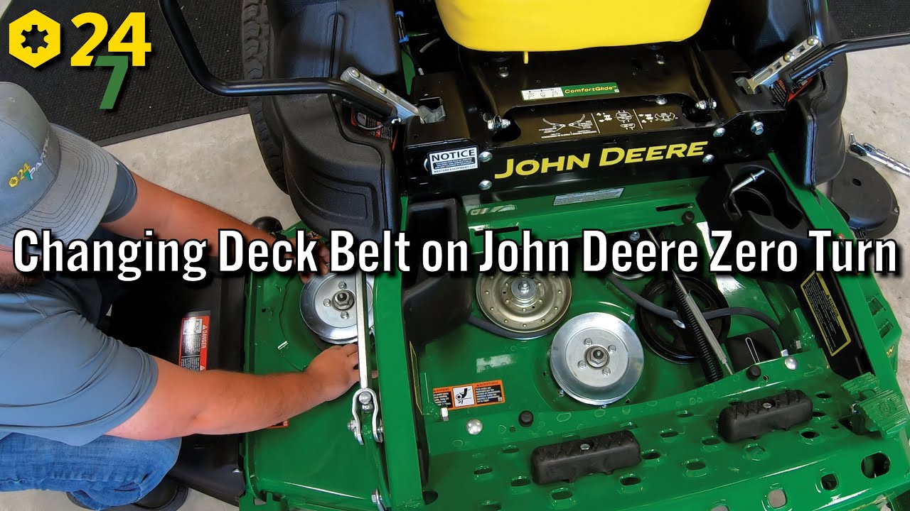 John Deere 60 Inch Mower Deck Belt Diagram