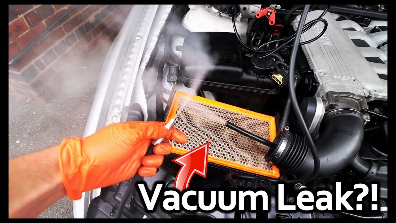 How To Find A Vacuum Leak With Smoke HOW TO CHECK FOR VACUUM LEAKS USING A SMOKE TESTER - YouTube