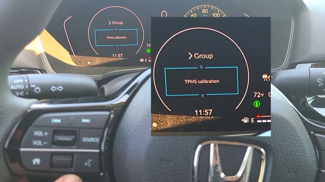 How To Check Tire Pressure On Honda Civic