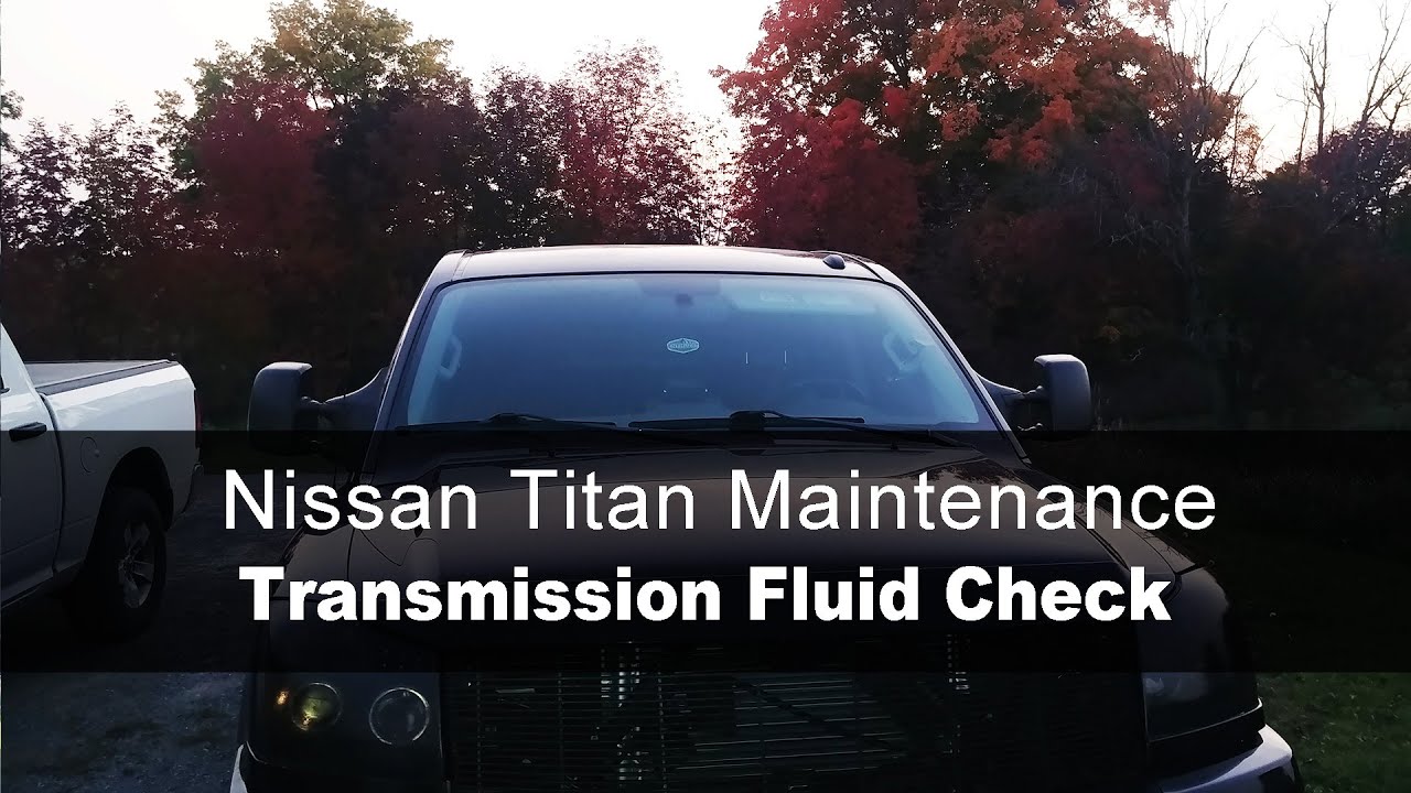 2005 Nissan Titan Transmission Fluid Type