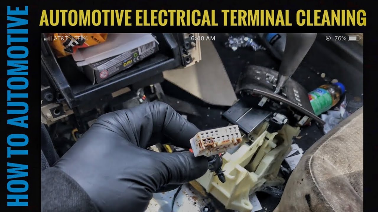 How To Clean Electrical Connectors On A Car