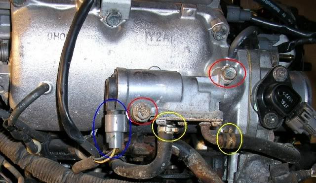 Procedure For The Removal And Deletion Of The Idle Air Control Valve (iacv) On A 240sx