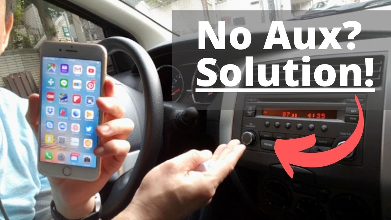 How To Connect Iphone To Car With Aux How to Connect iPhone to Car Stereo ( No Headphone Jack! No Aux ! No