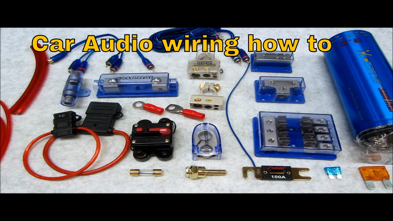 How To Hook An Amp Up In A Car How to Connect Multiple Amps And Wire Up A System - YouTube