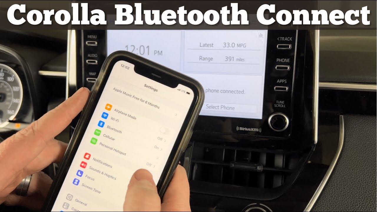 How To Connect To Toyota Corolla Bluetooth