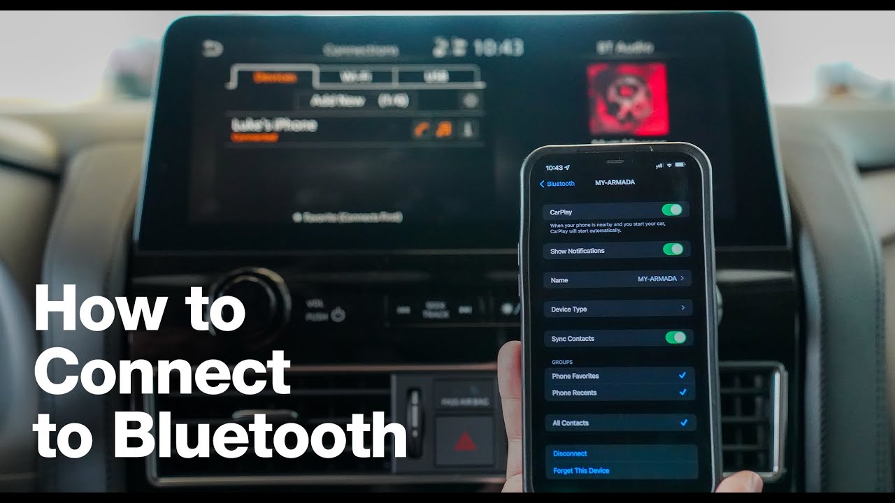 How To Connect Bluetooth In Nissan Rogue How to Connect to Bluetooth Tutorial | Nissan - YouTube