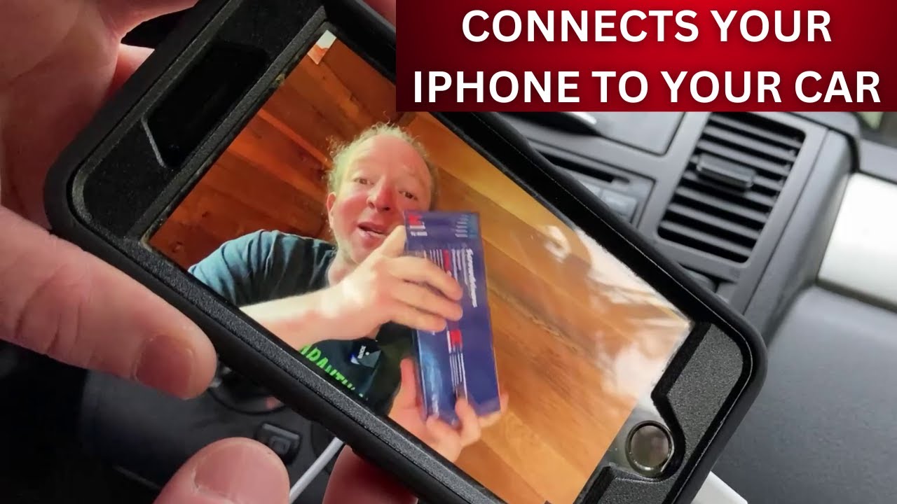 How To Connect Iphone To Car With Aux How to Connect Your iPhone to Your Car with an AUX Cable - YouTube