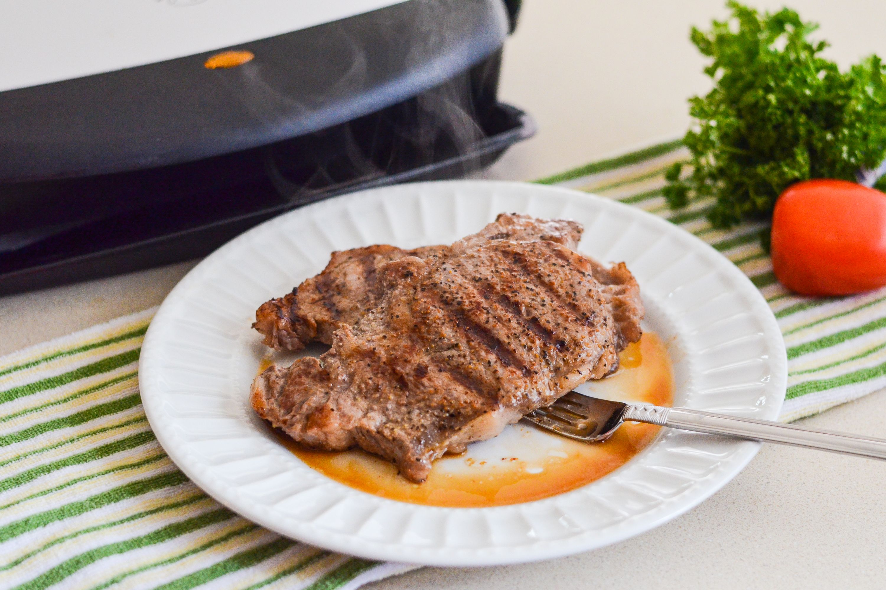 How To Cook Steak In George Foreman Grill How to Cook New York Strip Steaks on a George Foreman Grill