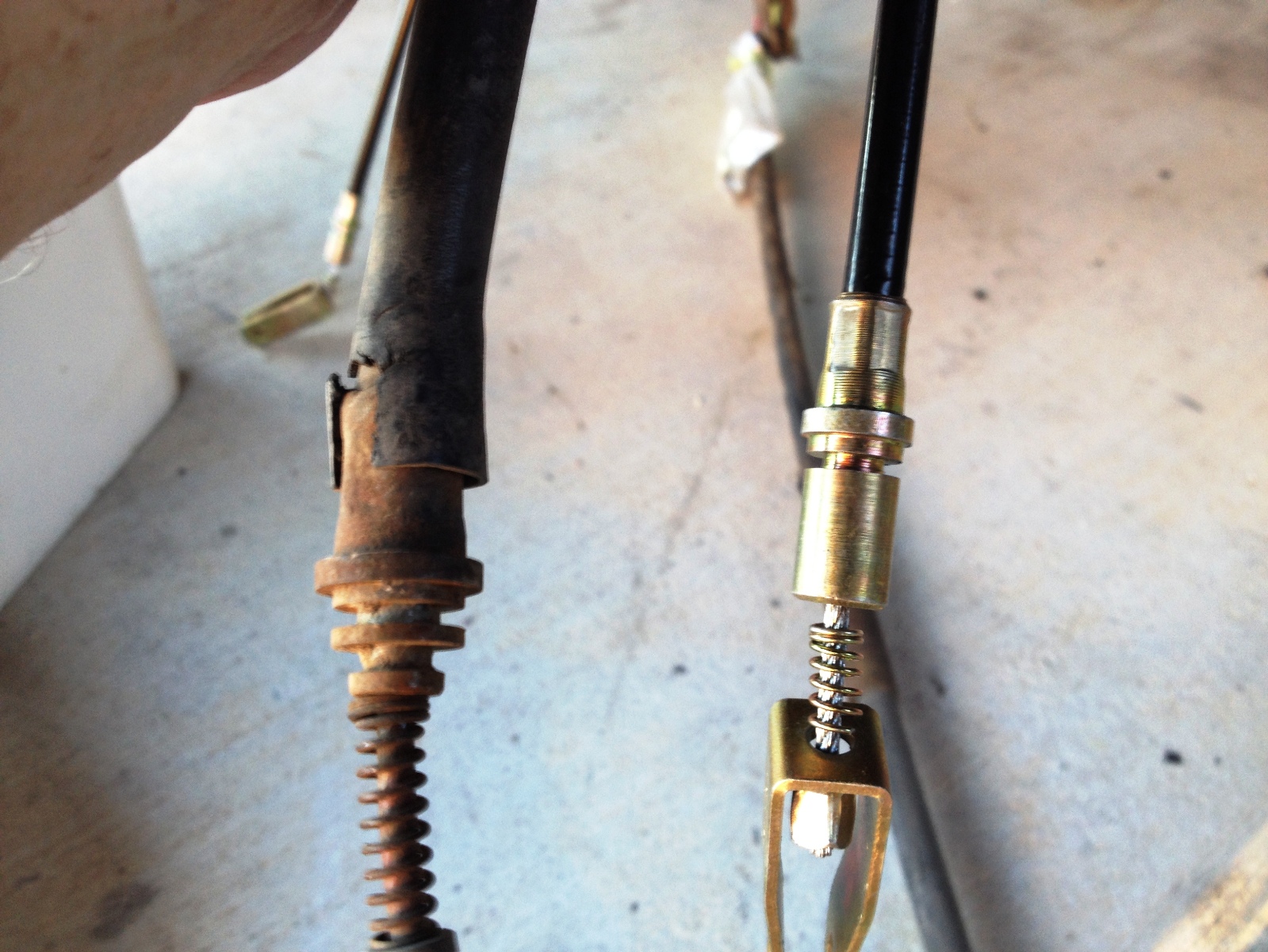 How To Remove E Brake Cable How To Cut E Brake Cable at Tashia Wood blog