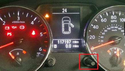 Nissan Nv200 Tpms Reset Button Location