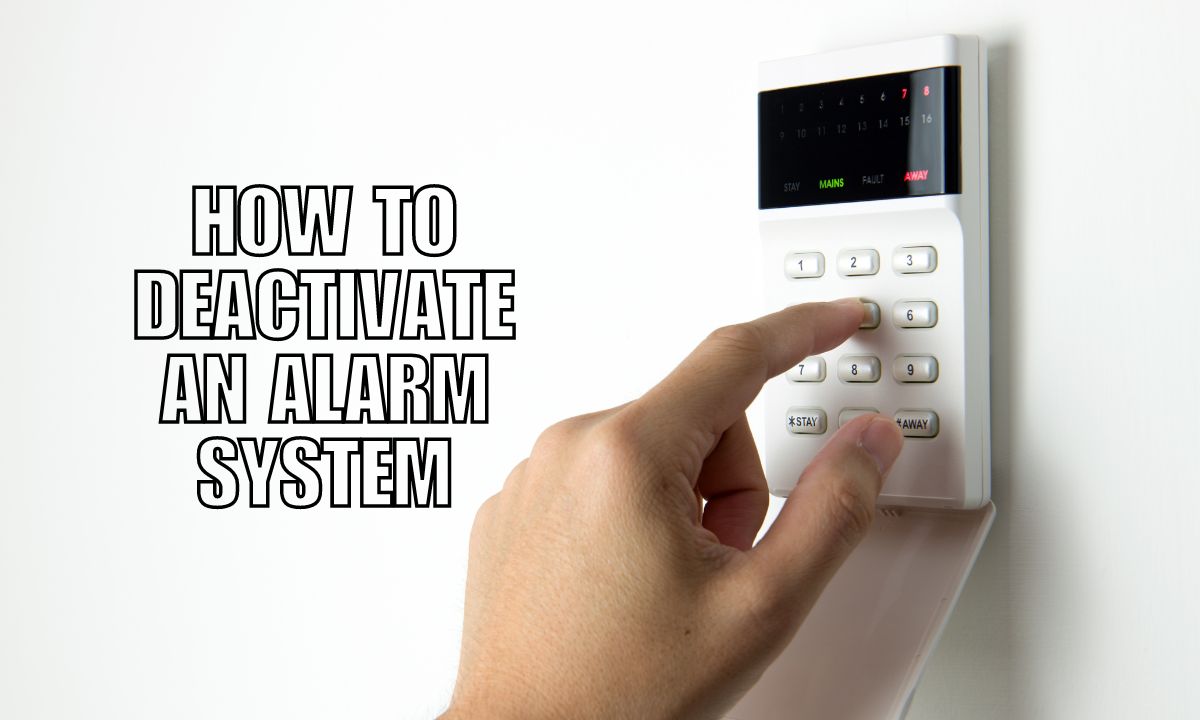 How To Disable A Security System