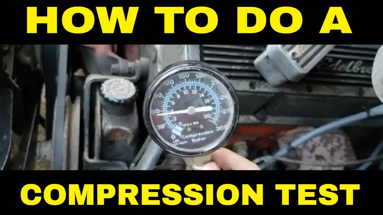 How To Do A Compression Test