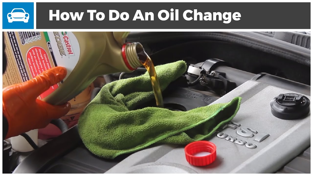 How Do You Do A Oil Change