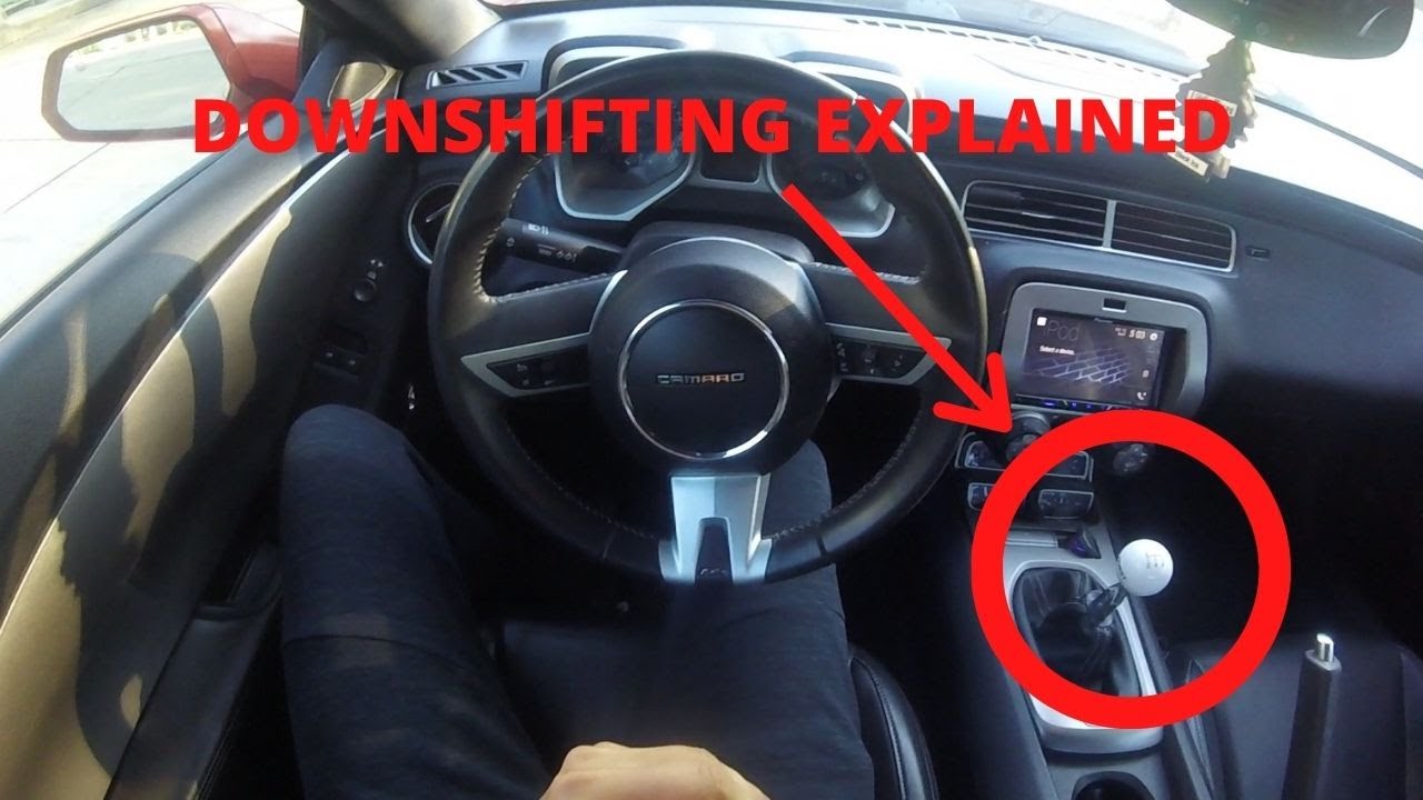 How To Downshift A Manual Car How to DOWNSHIFT in a MANUAL Car - YouTube