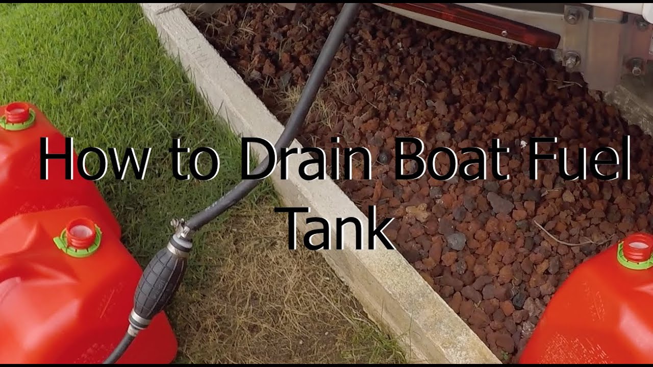 How To Drain Fuel Tank Easily How To Drain Fuel Tank