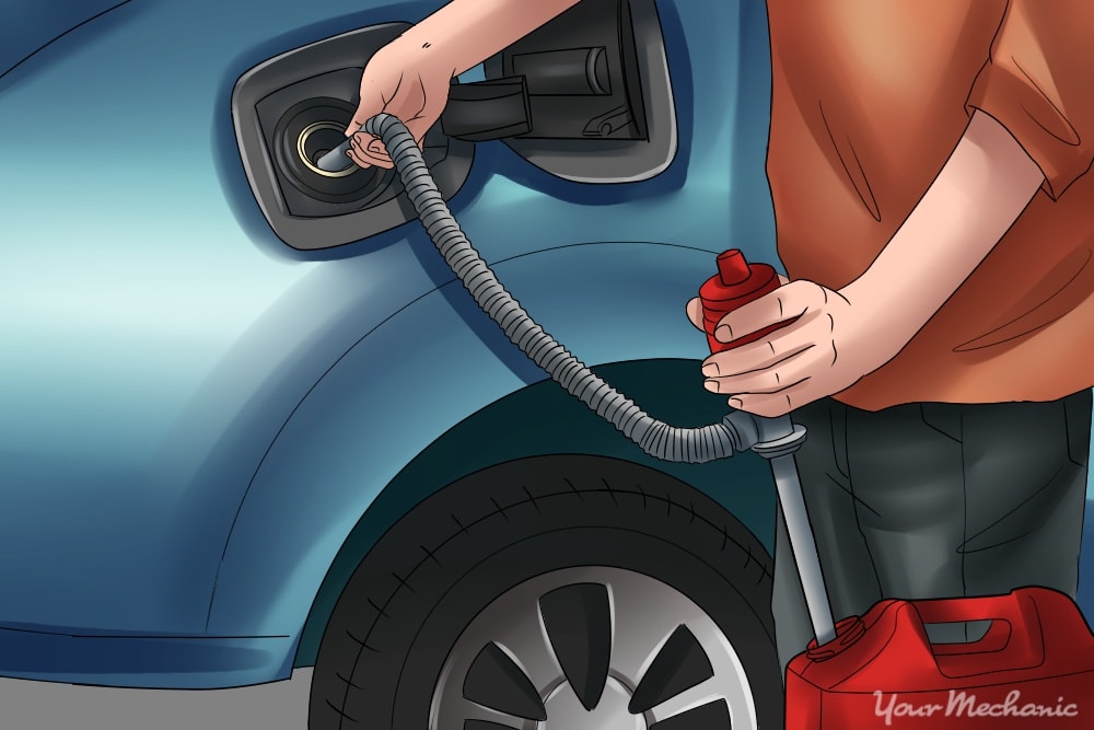 How To Drain Gas Tank Car How to Drain Your Fuel Tank | YourMechanic Advice