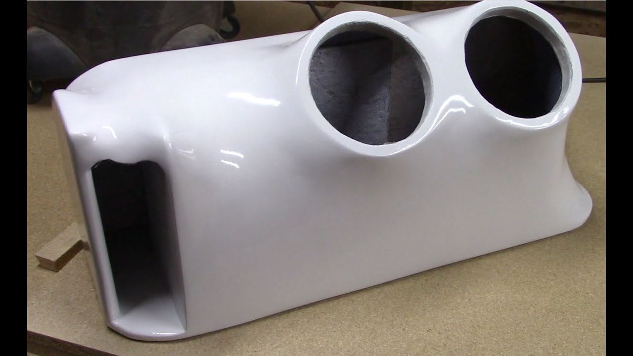 How To Build Fiberglass Subwoofer Box How to fiberglass speaker boxes (3 of 3) ( Subwoofer box ) - YouTube