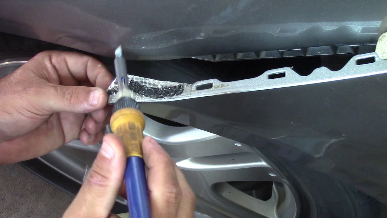How To Fix A Hole In A Plastic Car Bumper