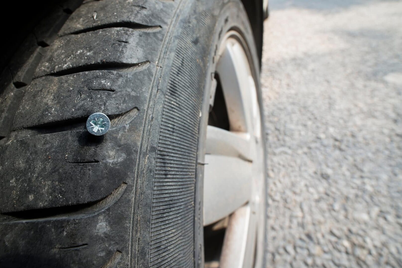 How To Fix A Tire With A Nail