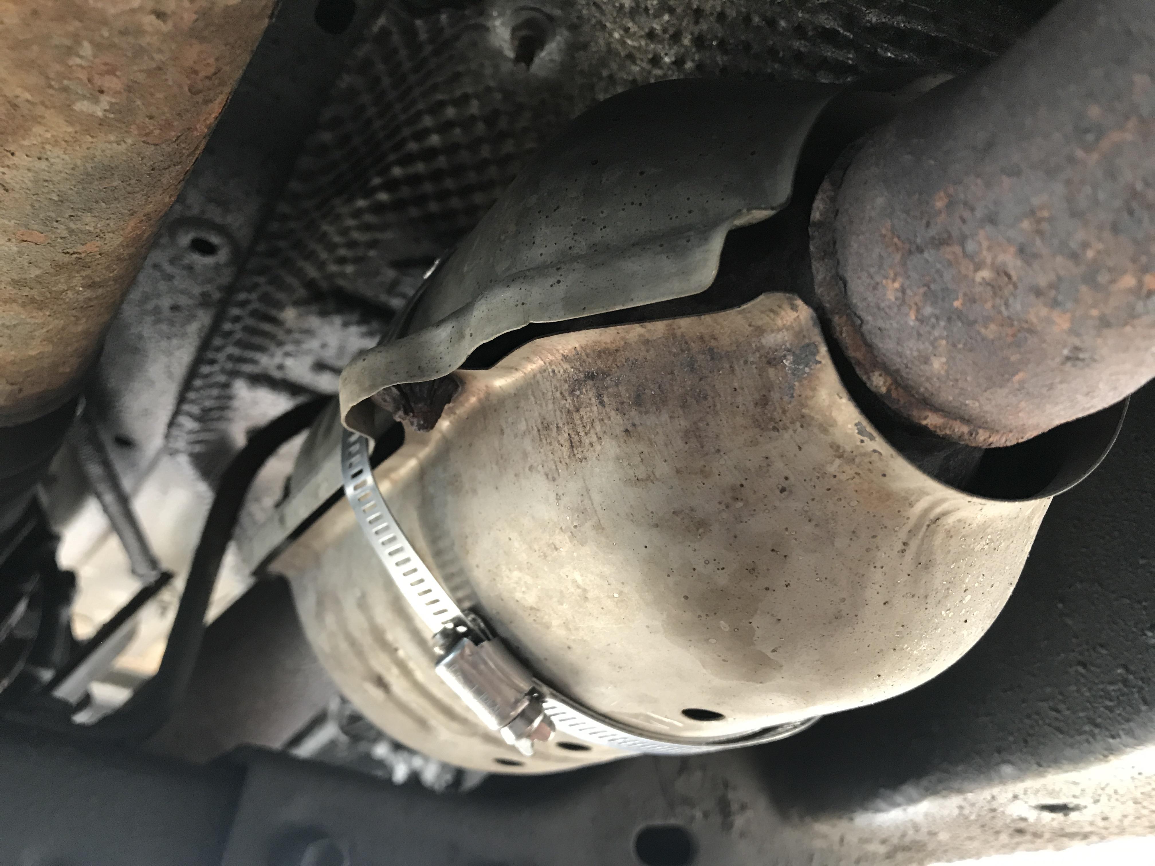 Heat Shield Catalytic Converter Rattling