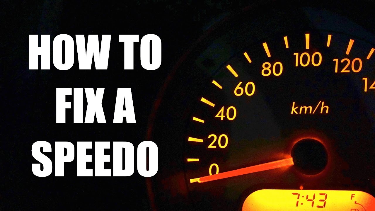 How To Fix A Speedometer That Is Reading Wrong