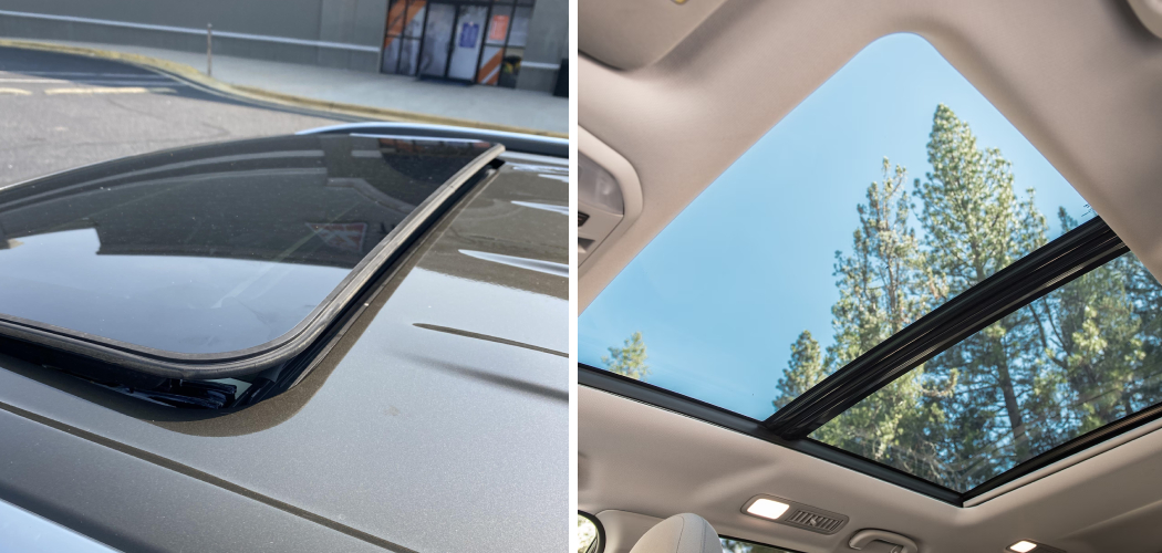 How To Fix Sunroof Cover Off Track