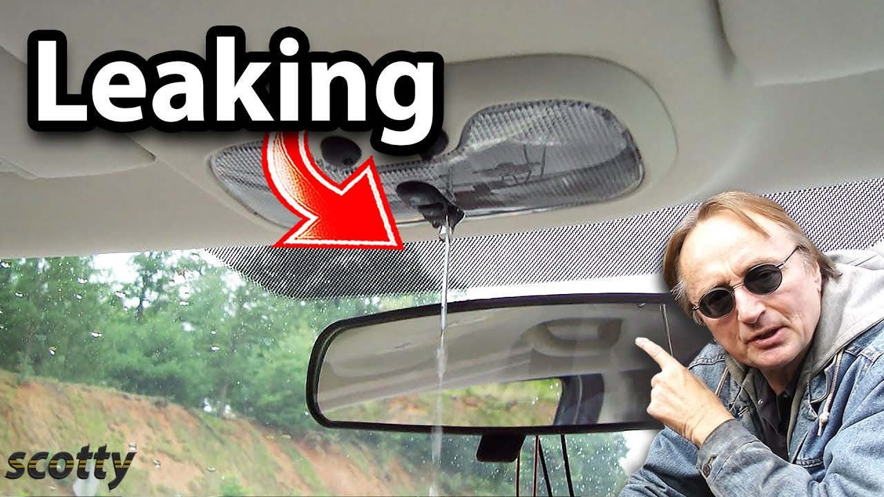 How To Fix Water Leak Inside Car