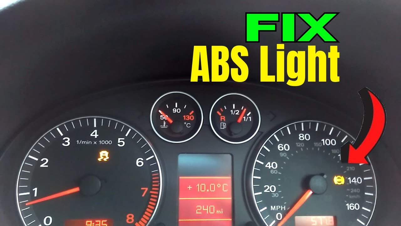 How To Fix An Abs Light