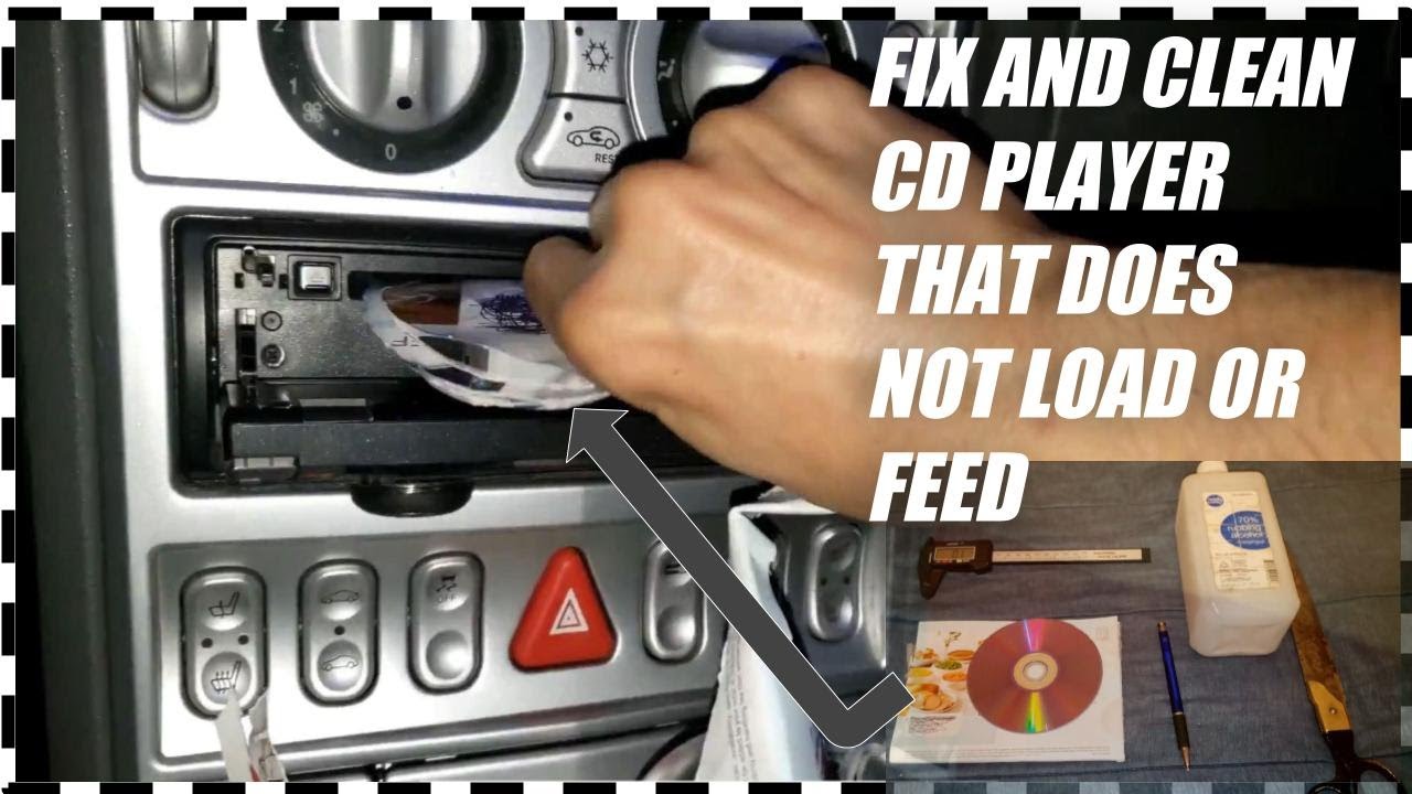 How To Eject Cd From Car Stereo How To Fix Car Cd Player That Won't Eject