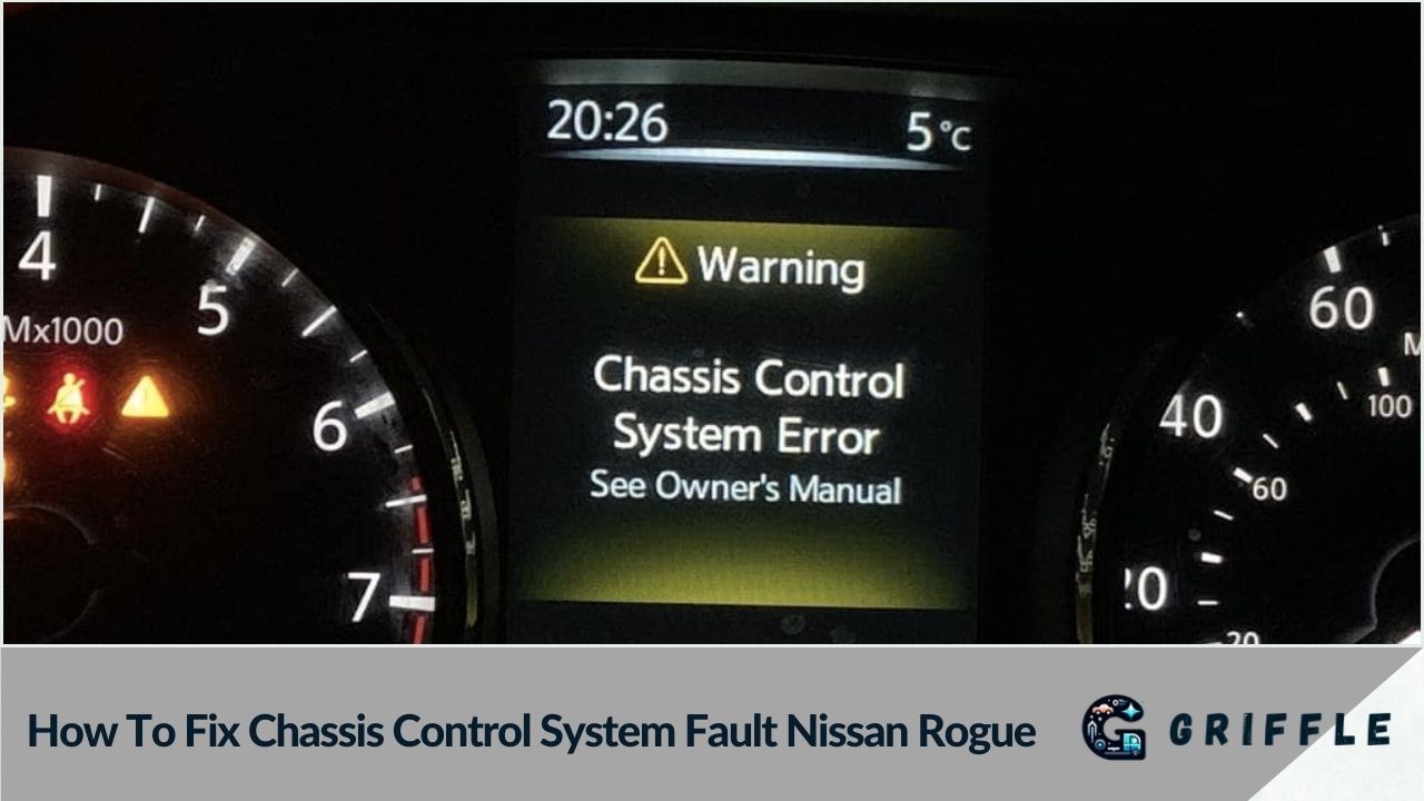 How To Fix Chassis Control System Error Nissan Rogue How To Fix Chassis Control System Fault Nissan Rogue - Griffle