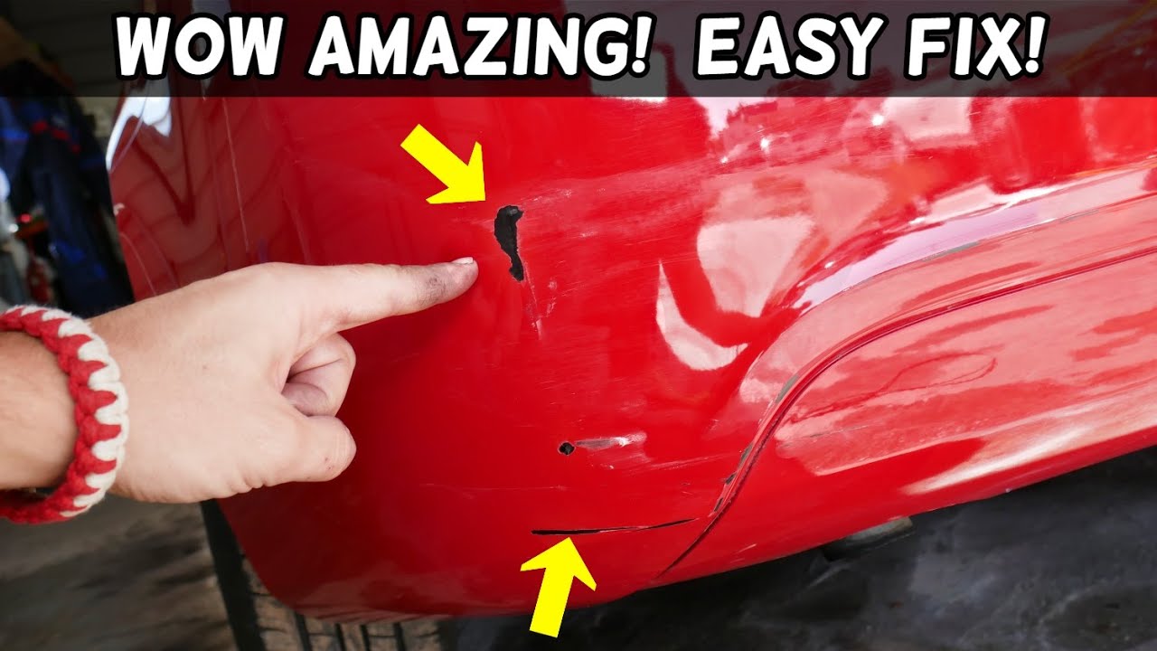 How To Fix Bumper Scratches