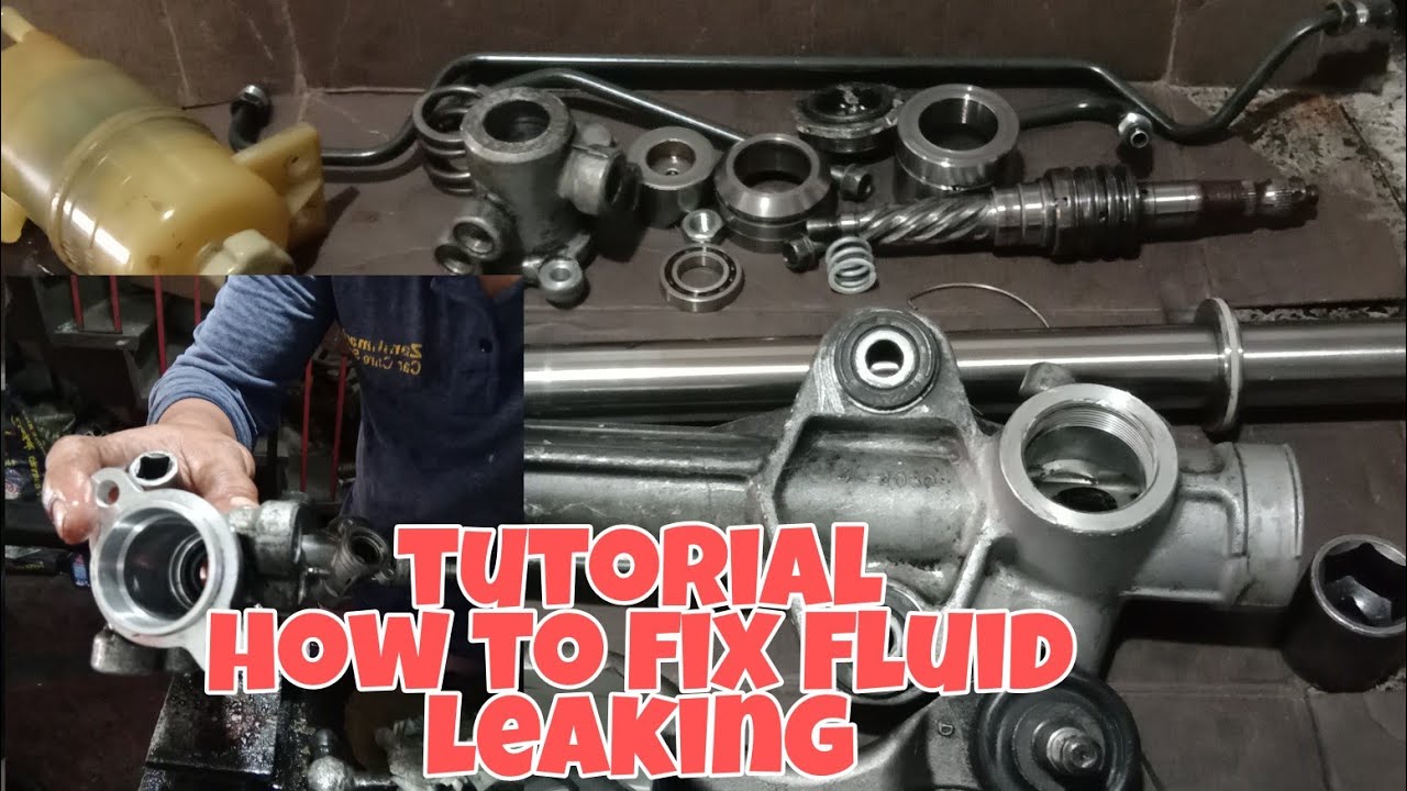 How To Fix Rack And Pinion Leak HOW TO FIX RACK IN PINION LEAKING MITSUBISHI PAJERO - YouTube