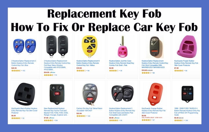 How To Get A Key Fob Replacement
