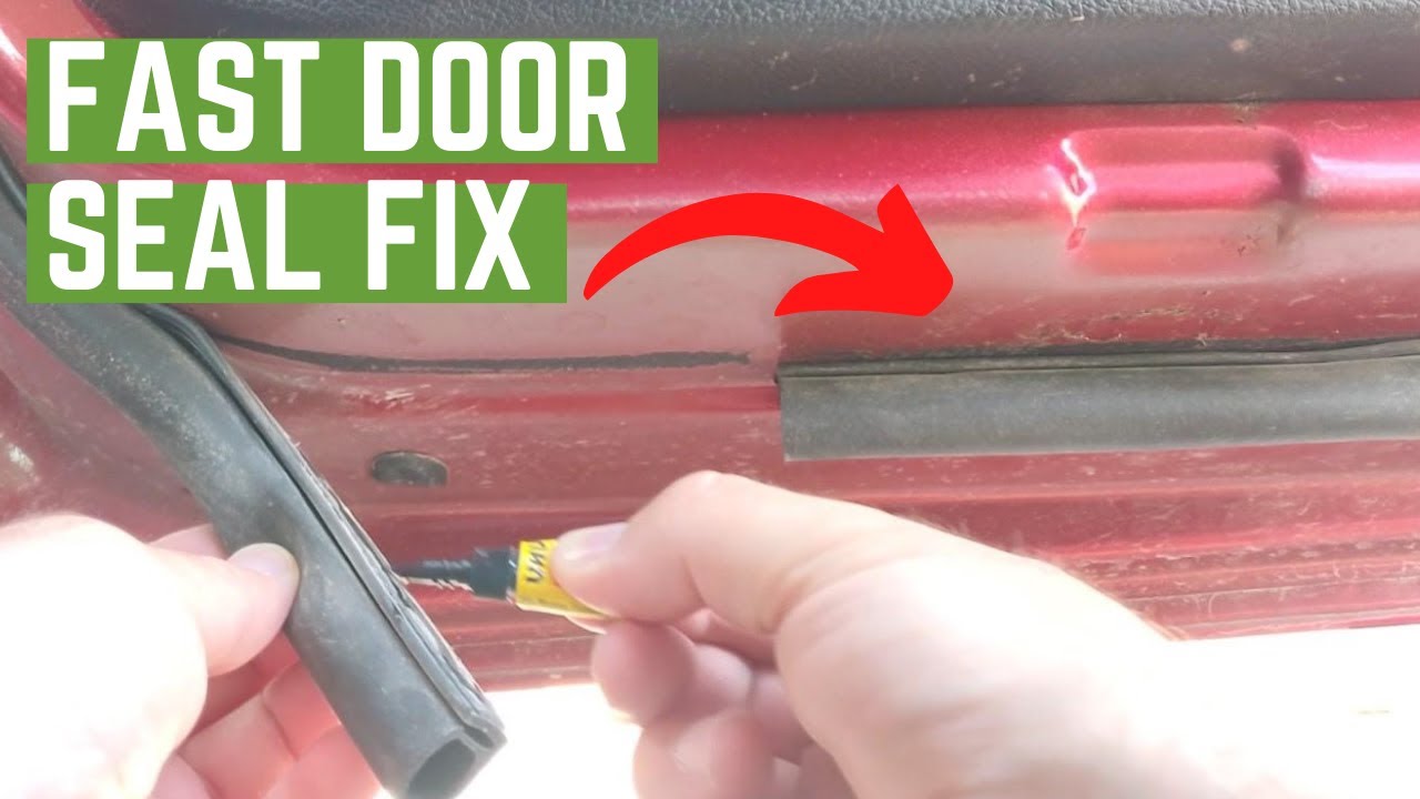 How To Replace Rubber Gasket On Infinity G25 Car Door